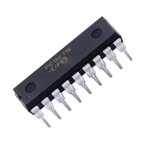 PIC16F716-E/P 18-PDIP मूल माइक्रोकंट्रोलर इलेक्ट्रॉनिक घटक एकीकृत सर्किट बॉम एसएमटी पीसीबीए सेवा