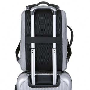 Sac à dos pour ordinateur portable imperméable et intelligent avec logo personnalisé, tendance, pour les affaires, 15,6 pouces, pour hommes et femmes - Product Image 3