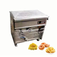 Tecnología de Separación de Aceite y Agua, Freidora Industrial de 40l, Freidora Automática de Papas Fritas con Calentamiento a Gas y Eléctrico