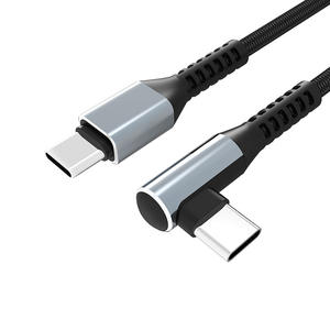 <span class=keywords><strong>Cable</strong></span> de Carga Rápida USB-C a USB-C de 60 W, en Ángulo Recto, con Conductor de Cobre Puro y Blindaje Trenzado para <span class=keywords><strong>Mac</strong></span> <span class=keywords><strong>Book</strong></span> <span class=keywords><strong>Pro</strong></span>/Air Switch - Product Image 1