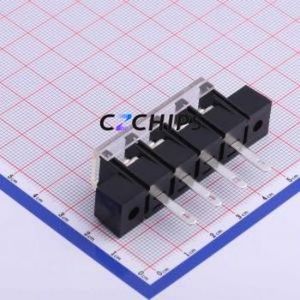 KF48HM-9.5-4P Barrier Terminal Block Through hole Component (THT),P=9.5mm Connector With Cover Plate 9.5mm 1x4P Straight Pin - Product Image 2