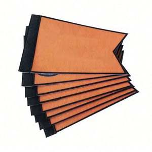 Drapeaux triangulaires en feutre personnalisés avec impression de logo, bannières durables, impression par sublimation, drapeaux en feutre brodés vierges personnalisés - Product Image 4