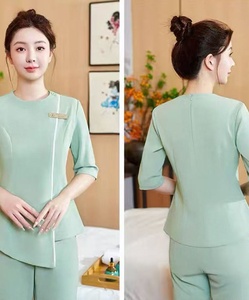 2025 nuova vendita calda donna autunno centro benessere uniformi massaggio piedi tecnico Tea Art <span class=keywords><strong>Hotel</strong></span> <span class=keywords><strong>abiti</strong></span> <span class=keywords><strong>da</strong></span> <span class=keywords><strong>lavoro</strong></span> - Product Image 5