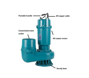 High-temperature Resistant 120m³/h Max.Flow DC Brushless Solar Aluminum Shell <b>Submersible</b> <b>Pump</b> for Agricultural Irrigation - Product Image 1