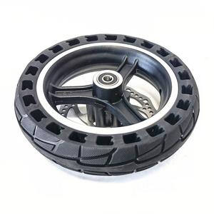 Roue solide à frein à disque de 8,5 pouces, plaque de frein à disque 8,5x2, assemblage de 140 mm, <span class=keywords><strong>pneu</strong></span> solide en nid d'abeille pour scooter <span class=keywords><strong>électrique</strong></span> - Product Image 3