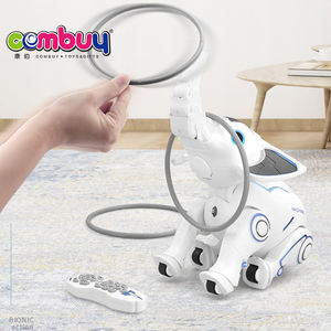Controle remoto dublê dança música programação, inteligência, animais, brinquedos rc elefante robô - Product Image 5