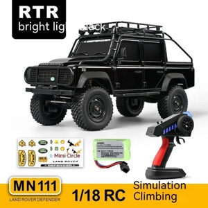 Kit de Montaje de Juguete MN111KIT 1/18 Rc Rock Crawler, Kit de Bricolaje 4x4, Camioneta Todoterreno Profesional 4wd, Modelo de Coche de Escalada - Product Image 4