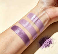 GUANZUN Flieder Make-up Aluminium-Glitzerpigment 36M Haltbarkeit Kosmetischer Schimmerpuder Gratis 1g Probe Lidschatten Highlighter