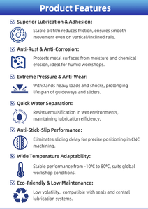 Huile pour guides à faible friction pour tours et machines CNC |   Certifié ISO/REACH/RoHS, exporté vers l'Europe et l'Afrique - Product Image 5