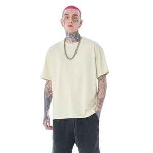 Camiseta de Cuello Redondo 100% Algodón de Alta Calidad, Camiseta Personalizada con Impresión, Camiseta Blanca para Impresión con Técnica Puff, Camiseta Extra Grande para Hombre - Product Image 1