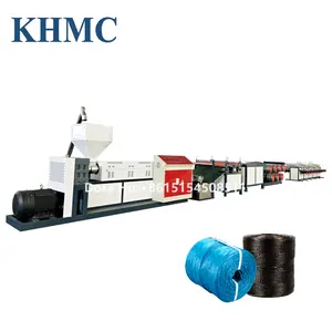 Cable filler yarn extruder machine pp raffia twine extruding winder machine with latest technology