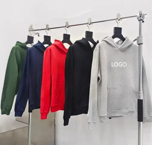 FLOWORA High Quality 450GSM Fabric with Custom Screen Printing Custom Logo Oversized Pullover Hoodies and <b>Sweatshirt</b> - Product Image 1