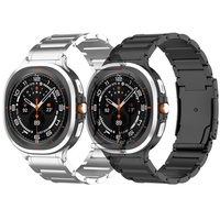 2026 Tali Jam Tangan Logam Titanium Baru untuk Samsung Galaxy Ultra Ringan dengan Gesper Magnetik Tahan Lama Tahan Air Pengganti Tali Jam