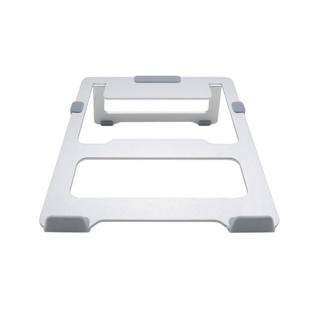 MK872 Ultra-thin Adjustable Aluminum Alloy Laptop Stand Ergonomic Multi-Angle Foldable Laptop Riser Computer Stand for Laptop