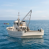 Bateau de pêche commercial et chalutier Grandsea de 17 m en fibre de verre pour la pêche au filet maillant, à vendre