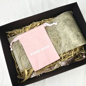 Cheap Fashionable <b>Pouch</b> Bags High Quantity Accessory Bag <b>Drawstring</b> Storage Jewelry Bag With Logo Custom - Product Image 3