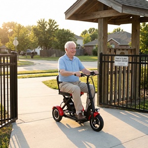 Scooter électrique léger et auto-équilibrant, facile à ranger, idéal pour le bénévolat dans les refuges pour animaux - Product Image 5