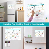 Imanes de nevera para publicidad promocional, tarjetas postales, código QR personalizado, tamaño grande, logotipo de foto Digital, Pastel
