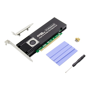 Controladora ASMedia chipset ASM2824 PCIe x16 ASM2824 a X4 M.2 NVMe SSD adaptador - Product Image 1