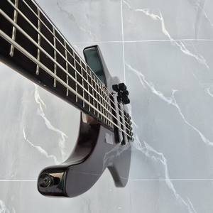 Guitare <span class=keywords><strong>Basse</strong></span> Électrique Chameleon Cinq <span class=keywords><strong>Cordes</strong></span> Sans Tête Corps Acajou Touche Palissandre Modèle Entrée de Gamme Préféré - Product Image 6