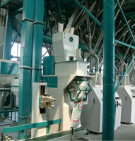 Ligne de production de farine de blé 50TPD, projet clé en main pour usine de meunerie automatique
