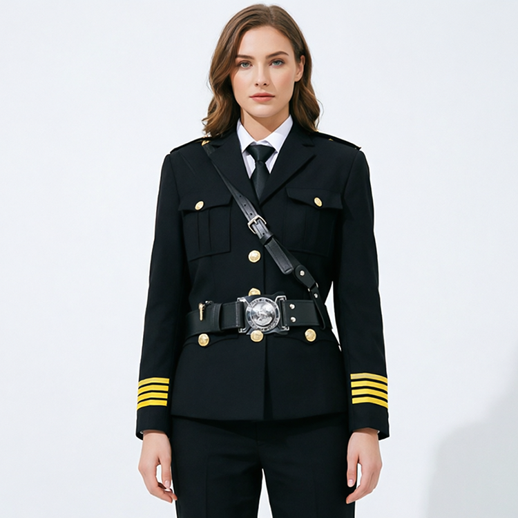 Black Single Jacket Female
