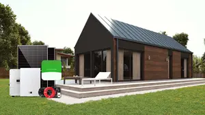 Energia verde tutto In uno sistema solare casa potenza 5Kw 10Kw 20Kw ibrido Off Grid sistemi di accumulo di energia solare