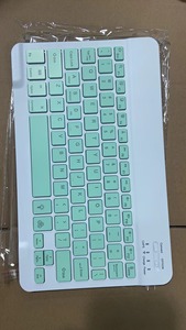 Capacitive for <strong>Keyless</strong> 78-Key ABS <strong>Keyboard</strong> with Seven-Color Backlight for Tablets &amp; Phones - Product Image 2