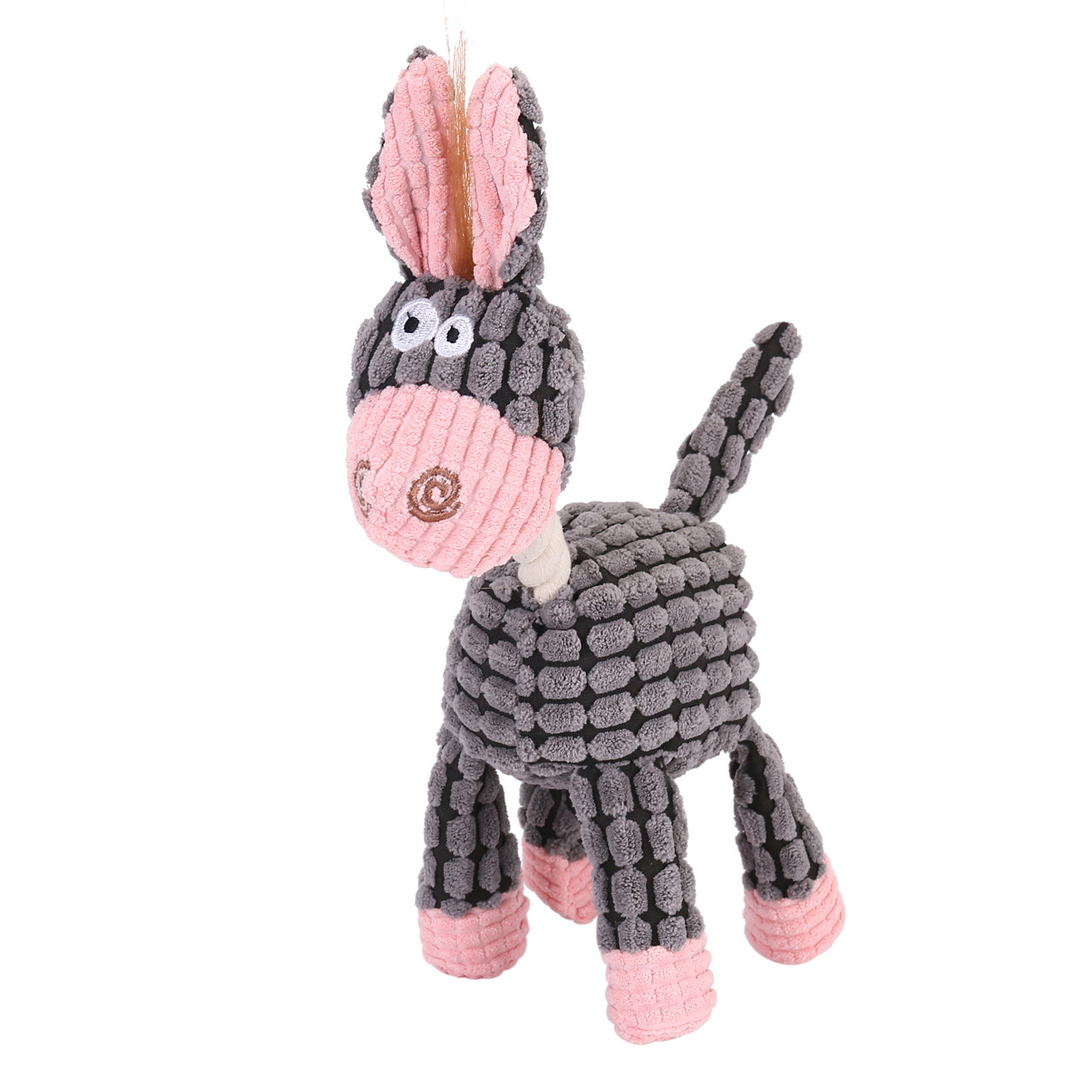[Pink - Checkered Donkey] Press to make a baby sound