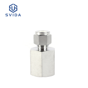 Thép không gỉ đôi ferrules nữ đo kết nối cho ống phân đoạn - Product Image 6