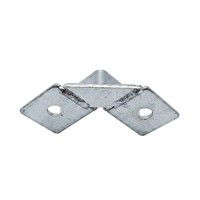 Junjiu Brand Class 4 SS304 SS316 Metric Imperial Forged Industrial Grade Hardware Construction L Shape Corner Bracket Galvanized