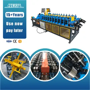 ZTRFM Venda Quente Light Gauge Steel Framing Machine Stud E Track Roll Forming Machine