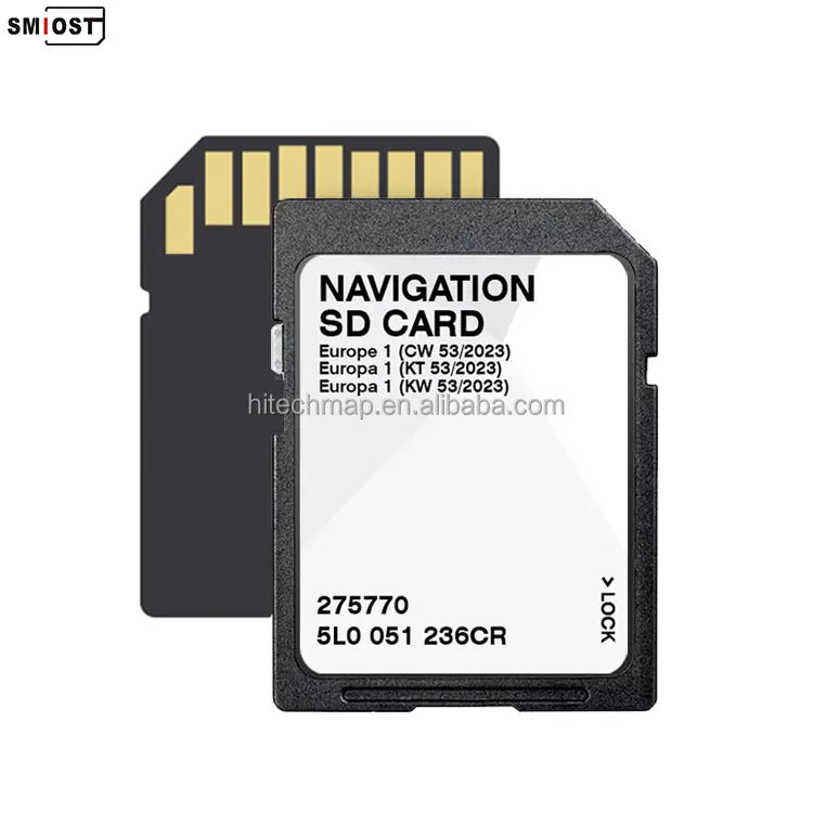 Navi System 2023 Car Gps CID MIB2 Navigation Maps 32GB SD Cards Flash Memory for Skoda Connect Octavia