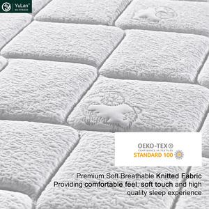Colchón Queen de 20 Pulgadas de Espuma de Alta Densidad Enrollada y Comprimida, Colchones con Base Independiente, Colchón de Arroz <span class=keywords><strong>180x200</strong></span> - Product Image 2