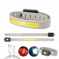 Lampe de poignet LED Bright Bird pour l'alpinisme et le camping nocturne, rechargeable, à commande tactile, intensité réglable, étanche