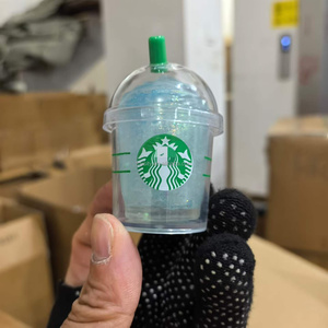 Nouvel Arrivage Schylling Glitter Star Buck Boba Drink TPR Squishy Toys Sensory Squeeze Candy Maltose Boba Beverage Squishy - Product Image 3