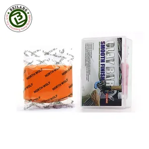 Auto pflege Detail lierung Ton stange 100g Orange Medium Grade Auto waschanlage Magic Clay Bar mit einzigartigem Logo