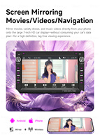 Autoradio Android BQCC 7 pouces FM AM RDS BT Carplay Mirrorlink Écran multimédia pour véhicule Stéréo pour Volkswagen Passat 1997-2009