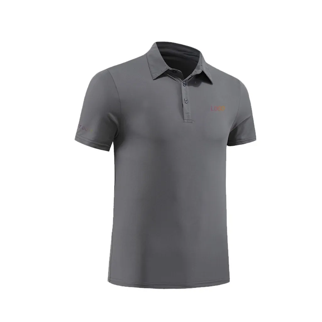 Individuelles hochwertiges Herren Nylon Golf Polo-Hemd Großhandel Herren atmungsaktiv bedrucktes Golf-Hemd