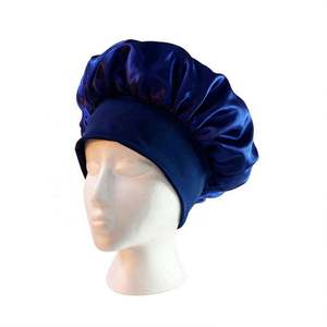Bonnet de nuit élastique ajustable en satin pour femmes et filles – Protection des cheveux – Vente en gros - Product Image 4
