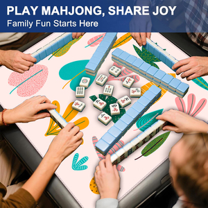 Q Y Mahjong Microfiber Natural Rubber Automatic Foldable Custom Logo Silent Table Pad Factory Source Manufacturer Waterproof - Product Image 3