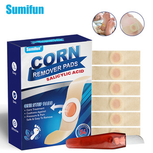 Sumifun Patchs anti-callosités et verrues plantaires avec couteau, à l'acide salicylique, pour soins des pieds DK000112 - Product Image 2