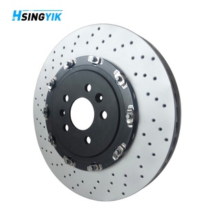 8E0615301AB 2 pièces disques de frein d'usine à rotor disque de frein flottant avant pour Audi RS4 VW <span class=keywords><strong>Passat</strong></span> B5 Variant - Product Image 4