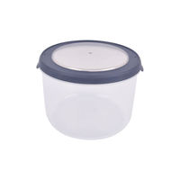 DTK Nouvel arrivage Cuisine Utilisation PP + TPR Round Bento Lunch Crisper Box