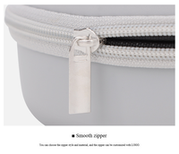 U-förmige EVA-Kissen-Aufbewahrungsbox mit Reißverschluss - Wasserabweisend & Leichtgewichtig im Casual-Stil für Zuhause & Reisen