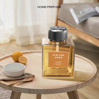 Difusor de Aromaterapia con Varillas y Botella de Vidrio de Gran Capacidad (500 ml), Aroma Duradero para el Hogar, Sala de Estar y Hotel