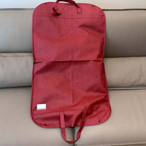 इको गैर बुना अनुकूलन योग्य परिधान सूट बैग यात्रा भंडारण जिपर ले जाते हैं - Product Image 3