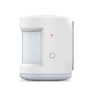 Sensor gerak PIR jaringan ZigBee 3.0 daya baterai Sensor gerakan IR keamanan rumah