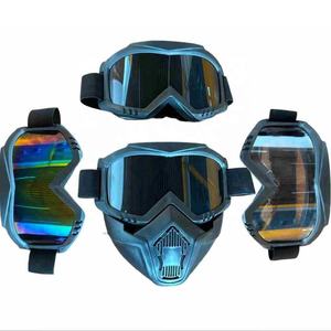 Lunettes de moto en promotion, lunettes personnalisées pour casque de <span class=keywords><strong>sport</strong></span>, <span class=keywords><strong>BMX</strong></span>, Dirt Bike, tout-terrain, VTT, lunettes transparentes - Product Image 1