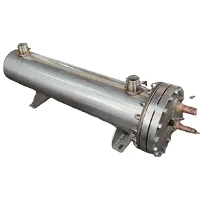 316L paslanmaz çelik malzeme asit korozyon önleyici kabuk ve tüp ısı değiştirici